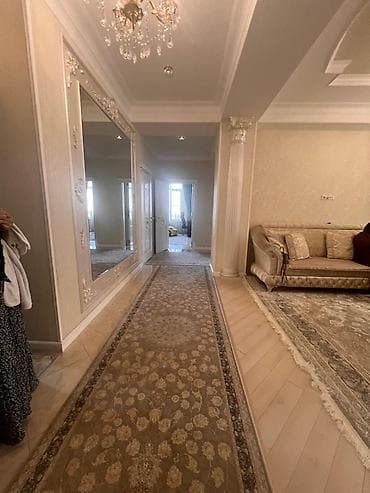 Недвижимость: 4 комнаты, 121 м², Аламедин-1 мкр Элитка, 7 этаж, Евроремонт — 3