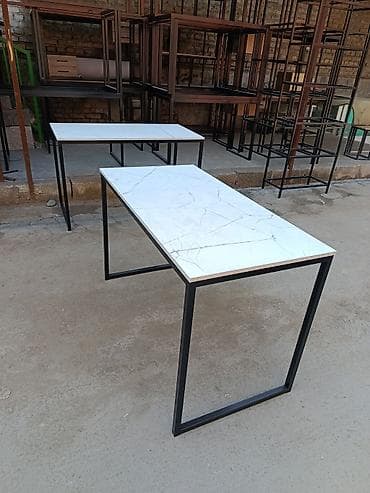 стол с регулировкой высоты: Кухонный стол и стул, Новый — 10