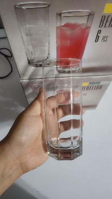 Кухонные принадлежности: Набор стаканов Kaveh Berelian — 6 шт Продаю стеклянные стаканы, в — 2