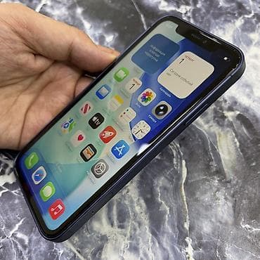 aifon 12pro: IPhone 11, Б/у, 128 ГБ, Синий, 100 % — 4