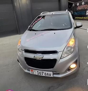 Транспорт: Chevrolet Spark: 2012 г., Автомат, Хэтчбэк — 1