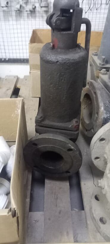 краник: 1. Клапан предохранительный рычажный d80 -10000 сом - 4шт. 2. СППК 150 — 5