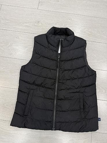 nike tech: Стеганый утеплённый жилет, черный.

От фирмы Gap — 1