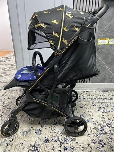 Коляскалар: Балдар арабасы, Башка бренд, түсү - Кара, Жаңы, Өзү алып кетүү, Акылуу жеткирүү — 1