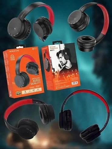 borofone be63: Беспроводные накладные наушники BOROFONE BO11 - Тип: Bluetooth — 3