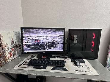 Компьютер, ядер - 4, ОЗУ 16 ГБ, Для несложных задач, Б/у, Intel Core i3, NVIDIA GeForce GTX 1070, HDD + SSD