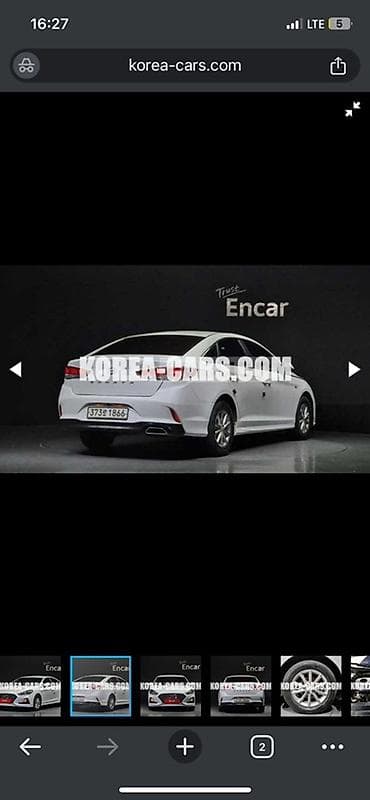 продажа хундай соната: Hyundai Sonata: 2017 г., 2 л, Типтроник, Газ, Седан — 9