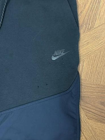 Киреге берилүүчү кийимдер: Nike tech fleece спортивные штаны Tech‑стиля, темно‑синие/черные — 2