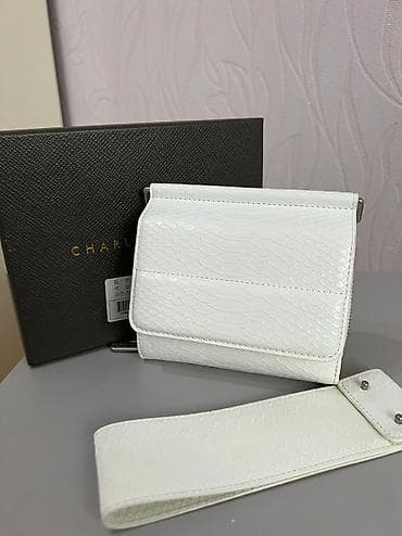 Кошельки: Кошелёк Charles and Keith Оригинал с коробкой С ремешком и сьемным — 1