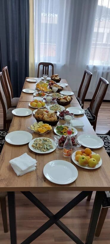 гостевые дома бишкек: 380 м², С мебелью — 2