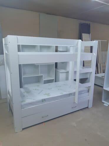 двухъярусный кровать для взрослых: Двухъярусная кровать с доп местом БЕЗ МАТРАСОВ!!!! продаю новую — 1