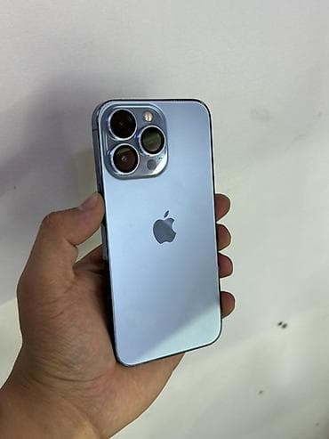 IPhone с тройным модулем камер Pro-серии, цвет голубой (light blue)