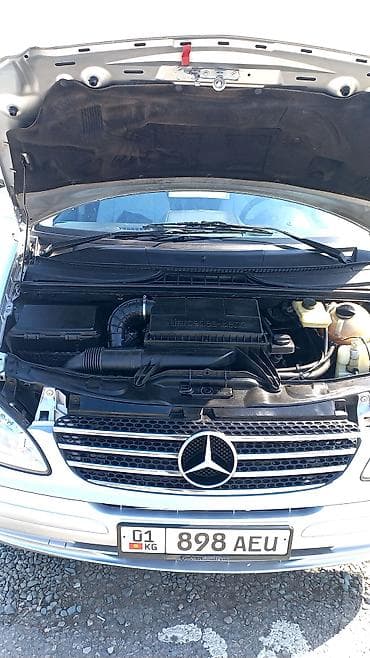 вито 2004: Mercedes-Benz Vito: 2004 г., 2.2 л, Автомат, Дизель, Минивэн — 2