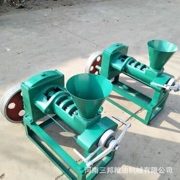 Дробилки: Автоматический винтовой пресс для масла. Машина которая используется — 4