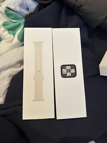 Детские смарт-часы: Apple Watch в фирменной упаковке. Комплектация на фото: - Коробка с — 2