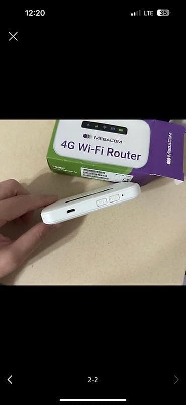 internet device: 4G Wi‑Fi роутер MegaCom (портативный) - Поддержка 4G LTE для — 2