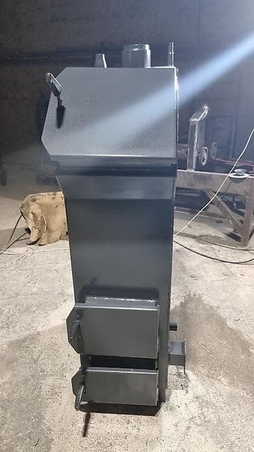 эко мангал: Твердотопливный котёл Для дома, Тип управления: Механический — 2