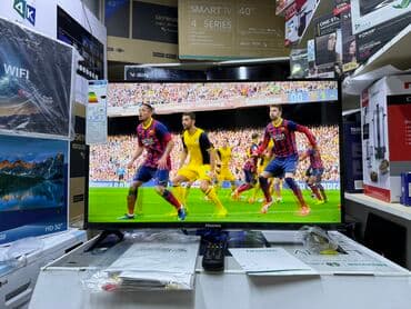 Телевизоры: Телевизоры Hisense 32 дюймов 81 см диагональ санарип выстроенный — 9