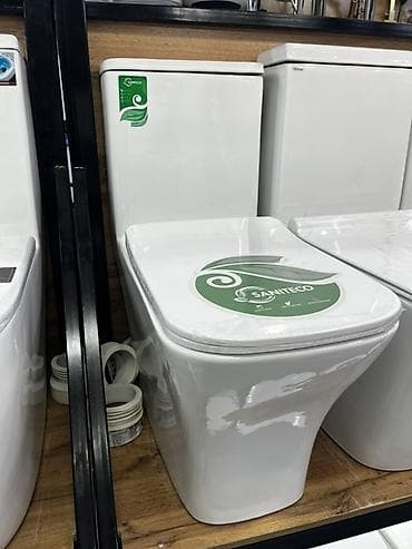 Унитаз Полго орнотуу, Материалы: Фарфор