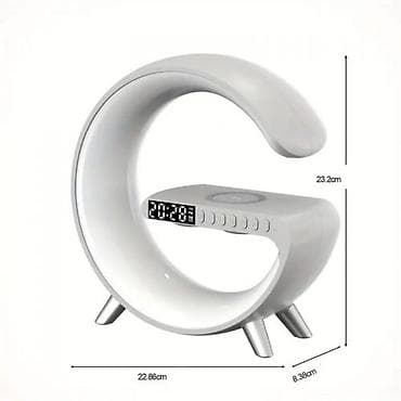 ночная лампа: Беспроводная Bluetooth Колонка с беспроводной зарядкой и лампой GADGET — 4