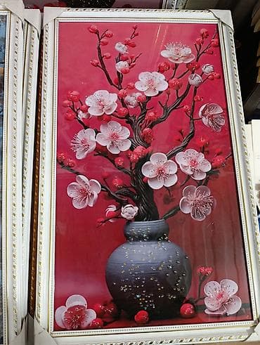 большие рамки для картин: Настенные картины в рамах размер35х60см. - Декоративные — 4