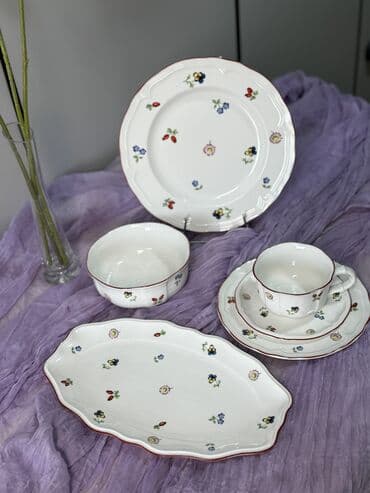 Сервиз на 6 персон 32 предмета Тарелки большие 6 шт Постановочные