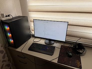 rgb: Игровой/рабочий ПК с подсветкой RGB Характеристики: - Видеокарта — 1