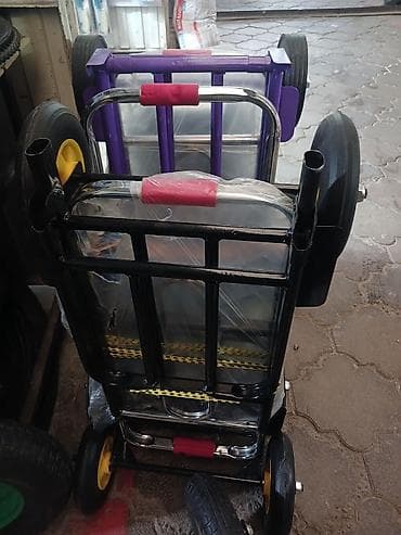 Складные тележки для грузов - Платформенная конструкция с откидной