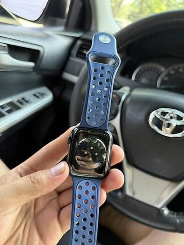 mi band 1 3: Смарт‑часы Apple Watch Series8 (алюминий, Space Gray), размер 44 мм — 4