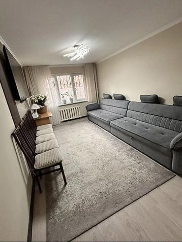 2 bedroom: 2 комнаты, 43 м², 8 мкр 104 серия, 1 этаж, Евроремонт — 2