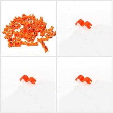 трафареты для рисования животных: Кольцо на лапку птицы, диаметр 2,7 мм, застежка, гравировка номера — 1