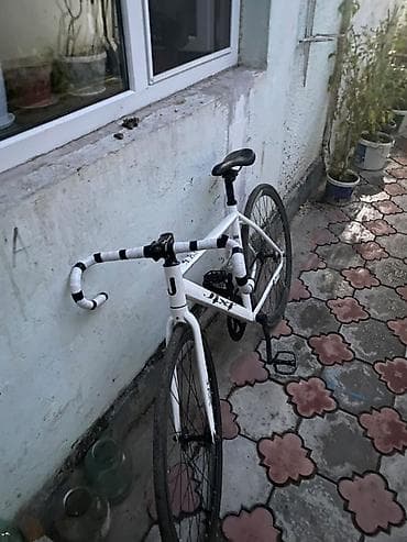 Фикс-байк (single speed) с шоссейной геометрией - Рама: стальная — 1