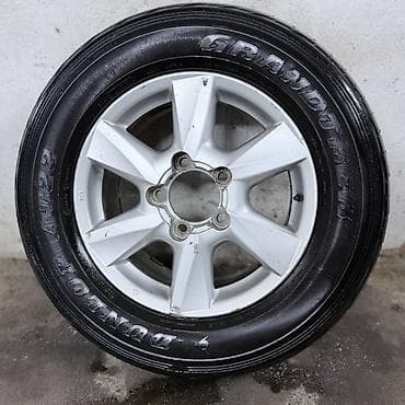 Колеса в сборе 265 / 60 / R 18, Всесезонная, Б/у, 1 шт, Внедорожные (АТ/МТ), Литые, отверстий - 5