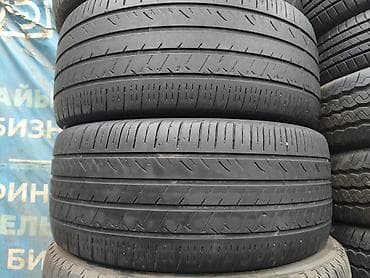 Шины 245 / 45 / R 18, Лето, Б/у, Пара, Легковые, Корея, Hankook