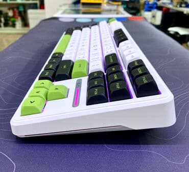 клавиатура 80: Клавиатура, Механическая, Проводное, Bluetooth подключение, Размер: 80% — 4