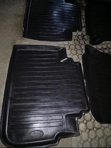 5д полики субару легаси: Родные Резиновые Полики Для салона Subaru, цвет - Черный, Б/у, Платная доставка — 9