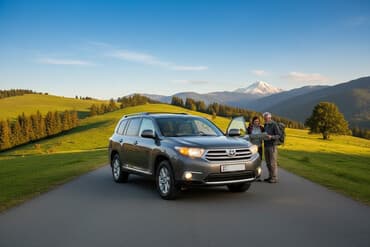 багажник для велосипедов: Toyota Highlander: 2011 г., 3.5 л, Автомат, Бензиновая, Кроссовер — 3