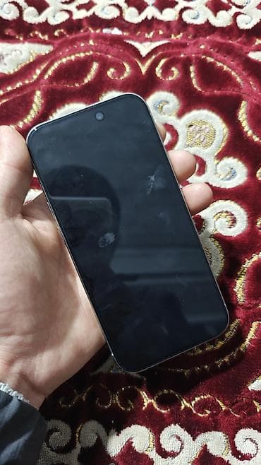 продаю наушники на айфон: IPhone 15 Pro, Б/у, 256 ГБ, Desert Titanium, Чехол, 83 % — 1