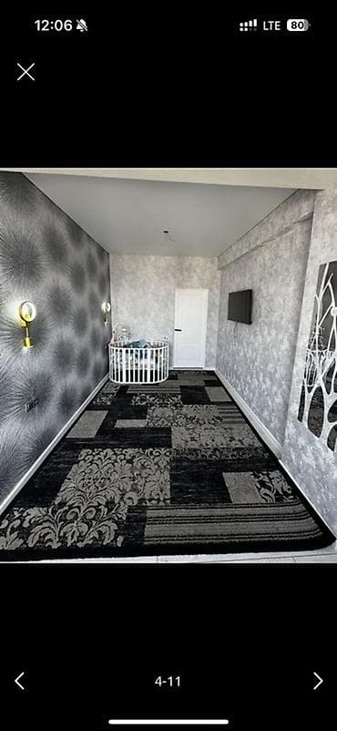 азия мол дом: 2 комнаты, 45 м², Элитка, 6 этаж, Свежий ремонт — 4
