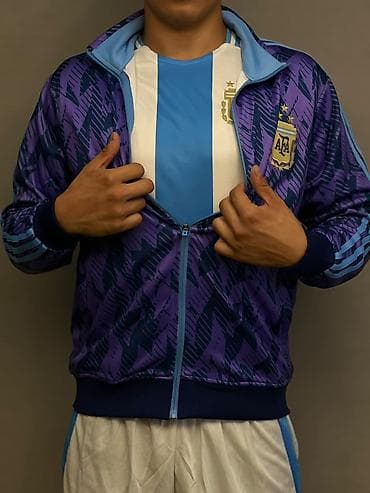 пальто с воротником: Олимпийка, Adidas, На молнии, Стандарт — 8