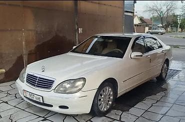 Транспорт: Mercedes-Benz S-Class: 2002 г., 4.3 л, Автомат, Бензин, Седан — 1
