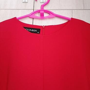 я девушка: Платье турецкое красное, длина чуть ниже коленки, вниз слегка — 4