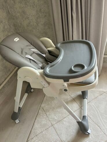 детский стульчик кормление: Стульчик для кормления, Другой бренд, Пластик, Другой вид, цвет - Серый — 2