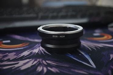 Адаптер для объективов Canon EF/EF-S на камеры Sony байонет E без