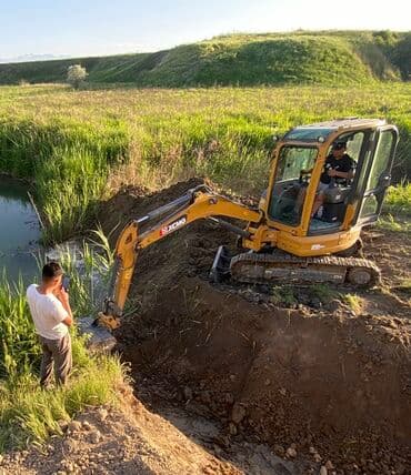 Экскаватор | Выкорчевывание пней, Траншеи, Котлованы