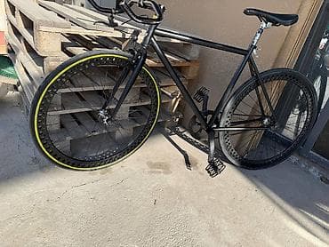 fixed gear: Шоссейный велосипед, Lespo, Рама M (156 - 178 см), Б/у — 2