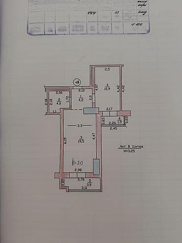 Недвижимость: 1 комната, 45 м², Элитка, Элитка, 11 этаж, Евроремонт — 9
