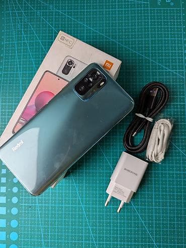 samsung tab a9: Redmi, Redmi Note 10S, Б/у, 128 ГБ, цвет - Зеленый, 2 SIM — 1