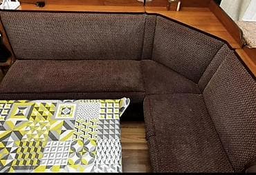 Кухонный мягкий уголок, Дерево, цвет - Коричневый