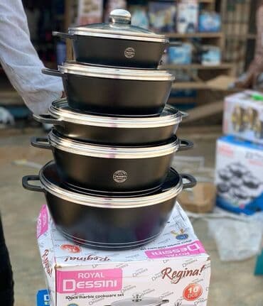 набор кухонных ножей: Бесплатная доставка доставка по городу бесплатная Бренд: Dessini — 5